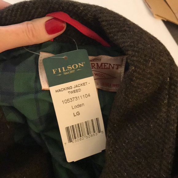 filson tweed jacket